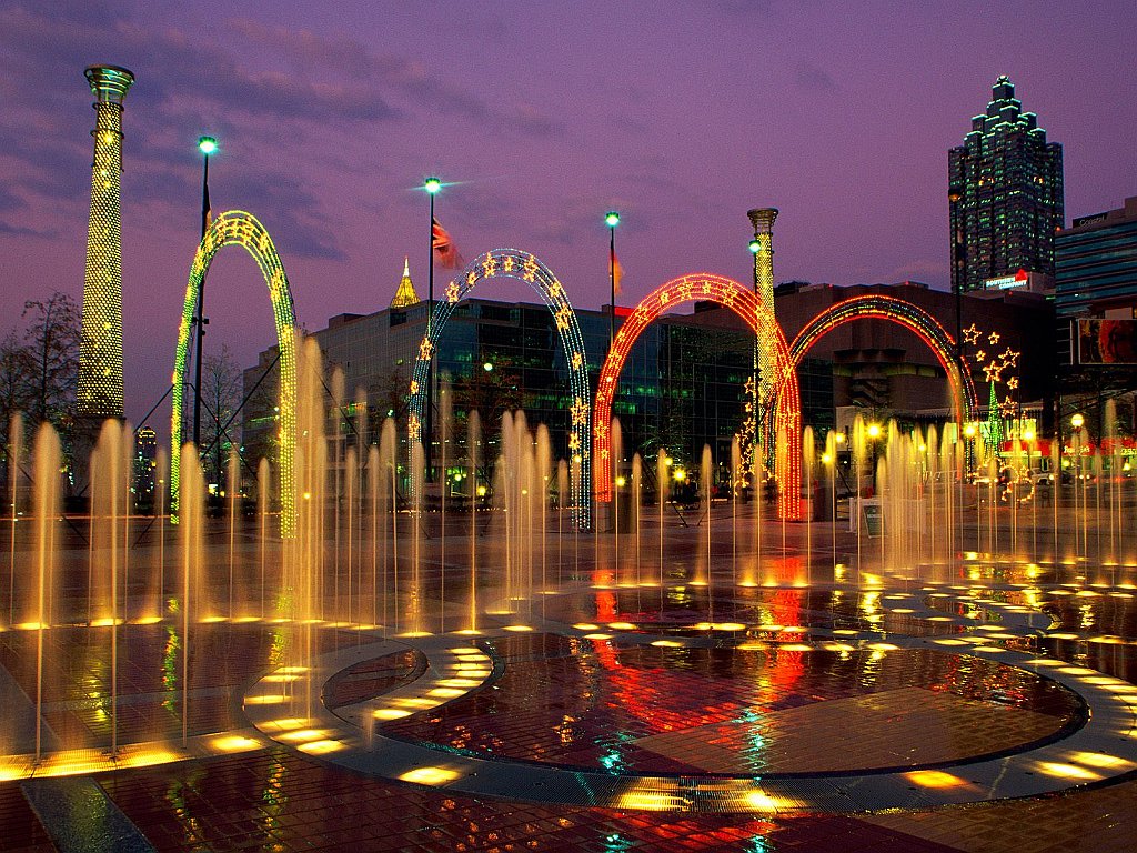 Centennial Olympic Park, Atlanta, Georgia